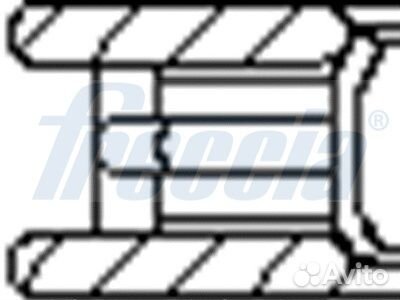 Кольца поршневые к-кт на 1 поршень 1,4-1,6 (8-16 к