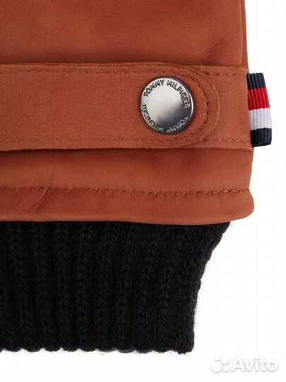 Мужские кожаные перчатки Tommy Hilfiger