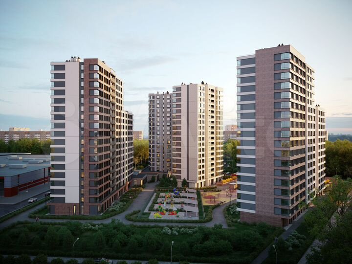 3-к. квартира, 88 м², 6/18 эт.