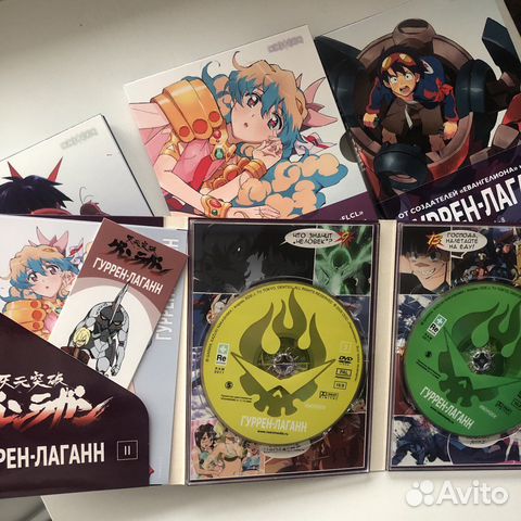 Коллекционное издание Гуррен-Лаганн Reanimedia DVD