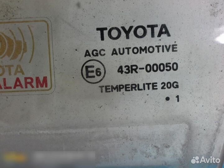Стекло двери передней левой Toyota Camry V40 2006