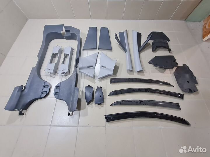 Пластик салона Opel Corsa D 2006-2010