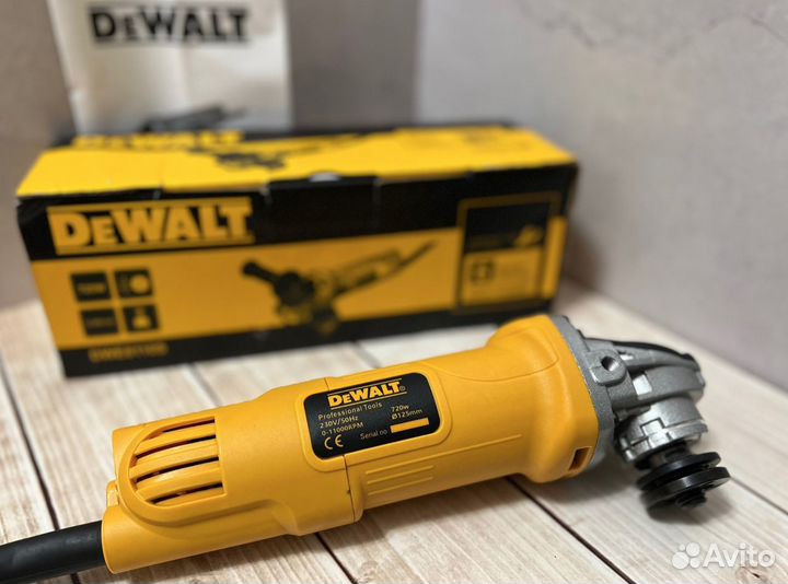 Ушм Болгарка Dewalt 125 с регулировкой