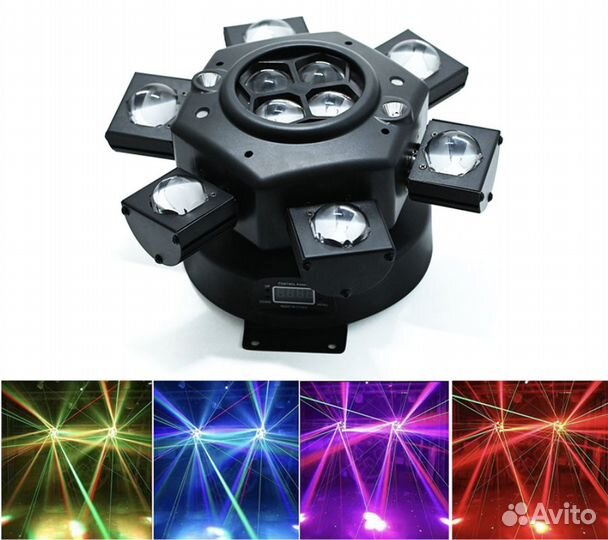 Светомузыка, Центральный световой прибор