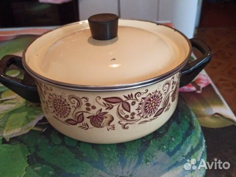 Кастрюля эмалированная СССР
