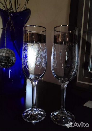 Фужеры/бокалы bohemia Diana, Banguet, новые