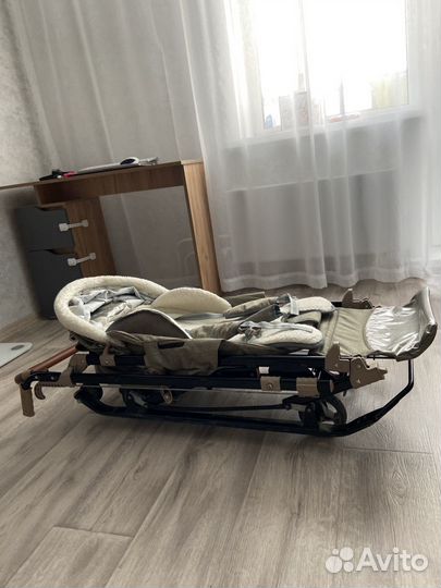 Санки коляска nika