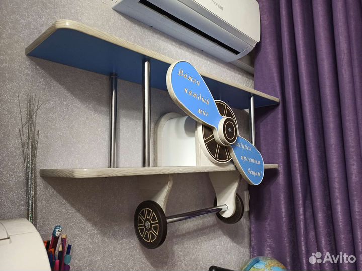 Полка детская самолёт