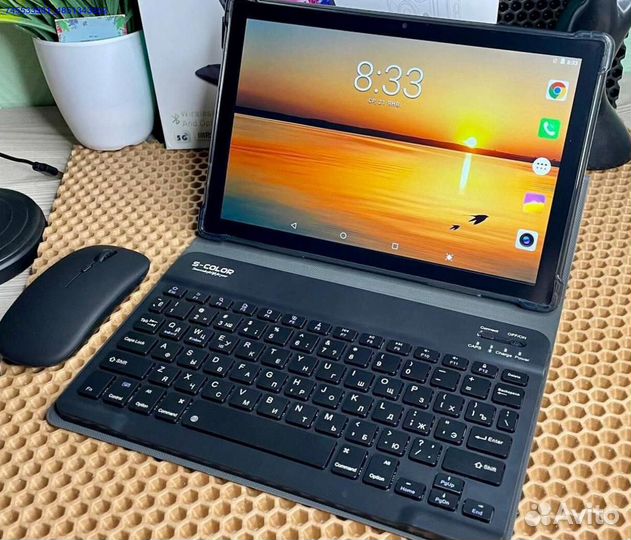 Планшет ноутбук 16/512гб + клавиатура (Арт.99672)