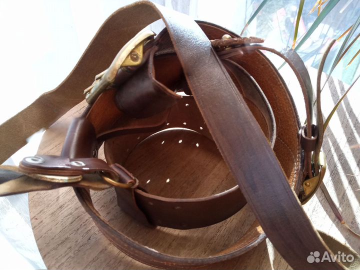 Офицерский ремень с портупеей СССР 115 см