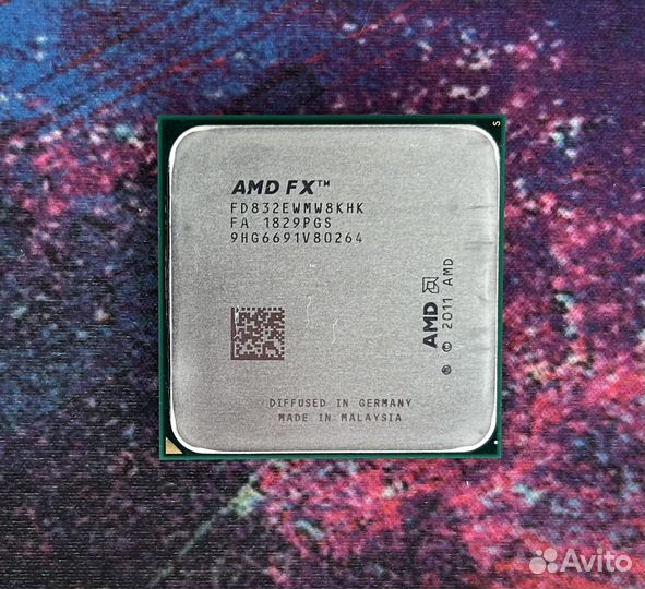 Процессор FX 8320E, сокет: AM3+