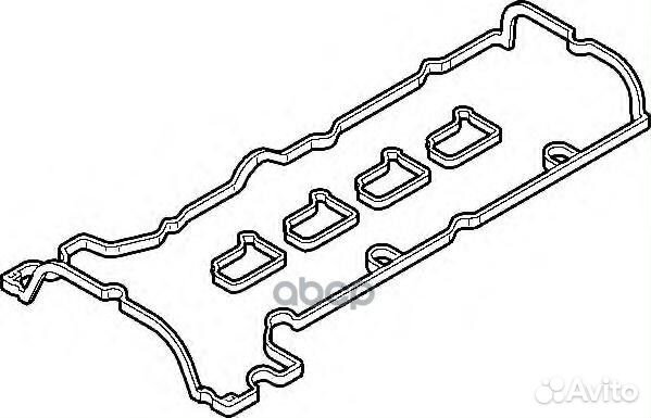 428.490E прокладка клапанной крышки к-кт MB W2