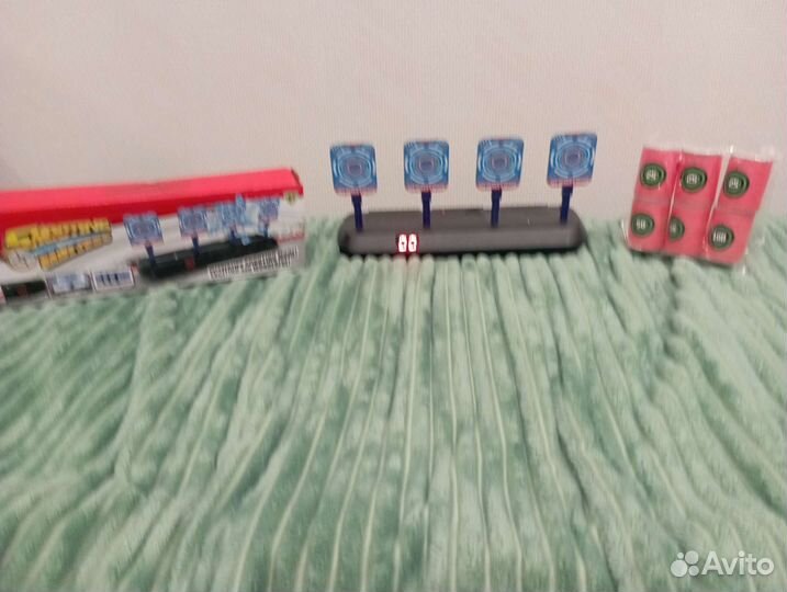 Электрическая мишень + мягкая мишень в подарок