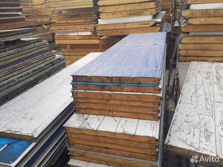 Сэндвич панели 20000 м2 в наличии