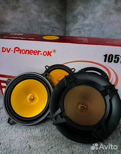 Динамики DV-Pioneer. OK 1051 gold series 13см