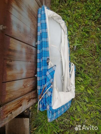 Коляска-люлька эпохи СССР, без шасси