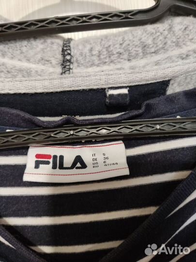 Fila 2 футболки и толстовка