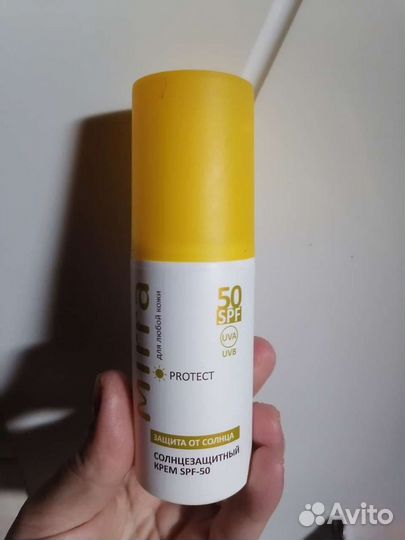 Солнцезащитный крем. Мирра