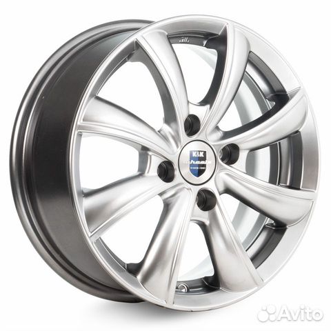 R15 4x100 6J ET46 D54,1 K&K Бриз-оригинал Дарк пла