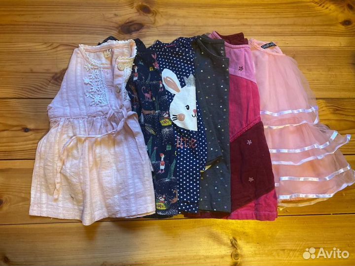Платья для девочки 80