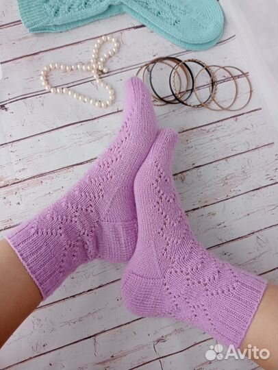 Носки вязаные ручной работы