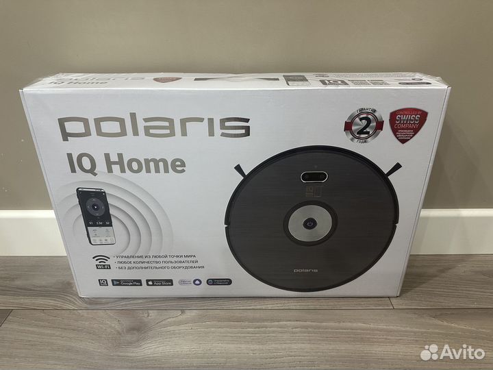 Робот пылесос Polaris pvcr 3200 IQ Home Aqua серый