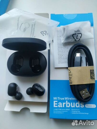 Беспроводные наушники Xiaomi Earbuds basic 2