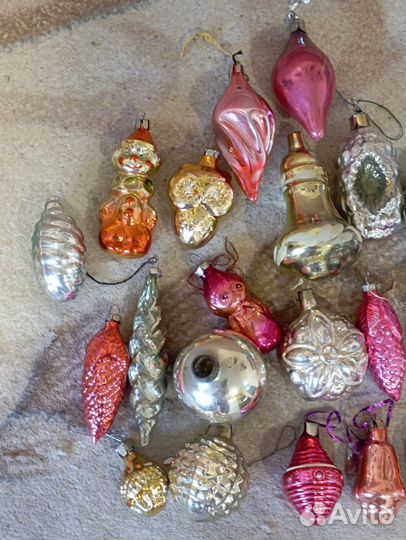 Елочные игрушки СССР