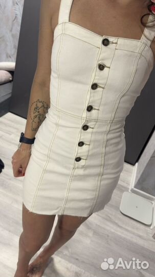 Сарафан джинсовый женский