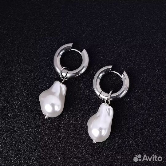 Серьги с жемчугом