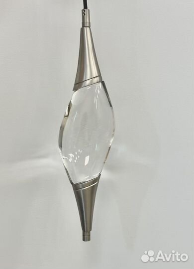 Подвесной светильник с кристаллом