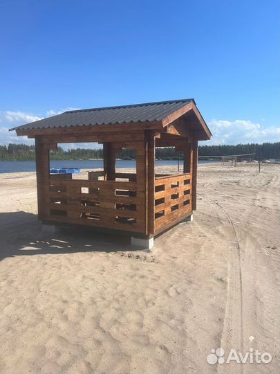 Аренда беседки (отдых на карьере)