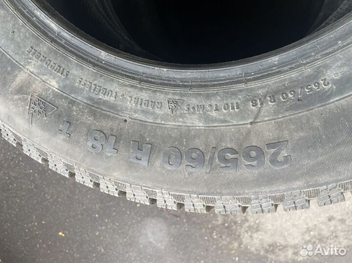 Continental ContiIceContact 4x4 265/60 R18 T