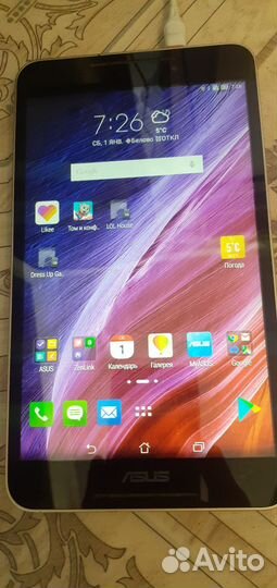 Планшет asus fonepad 8
