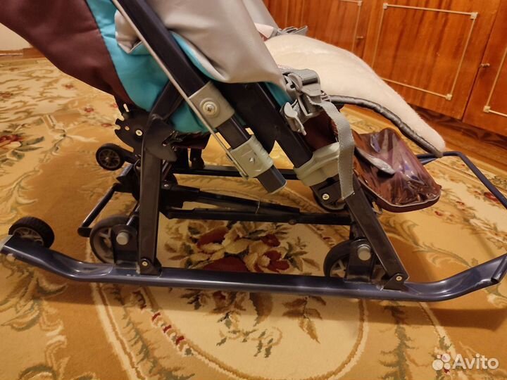 Детские санки коляска ника 7 8