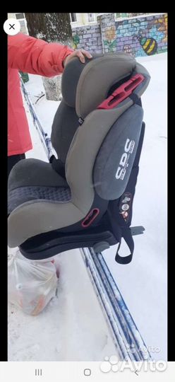 Автокресло 9-36 кг Capella S12312i Isofix (SPS)