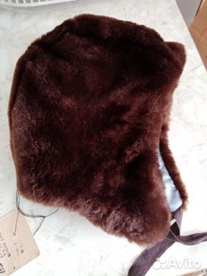 Шапка детская для мальчика. Размер 52,из тонкорунн