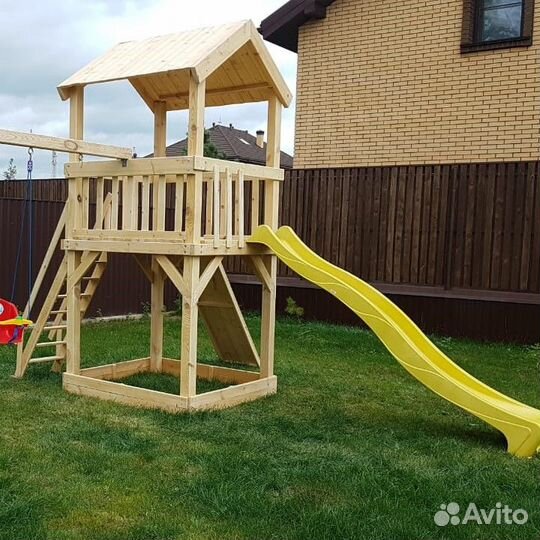 Детская горка для улицы