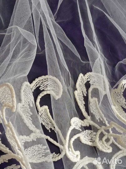 Остатки обрезанной шторы 7м х 46,5см