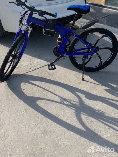 Велосипед на литых дисках