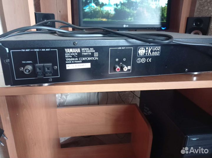 Тюнер Yamaha tx 592