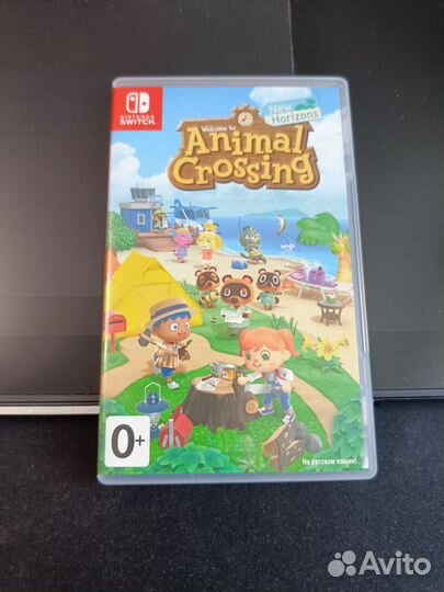 Animal crossing new horizons картридж