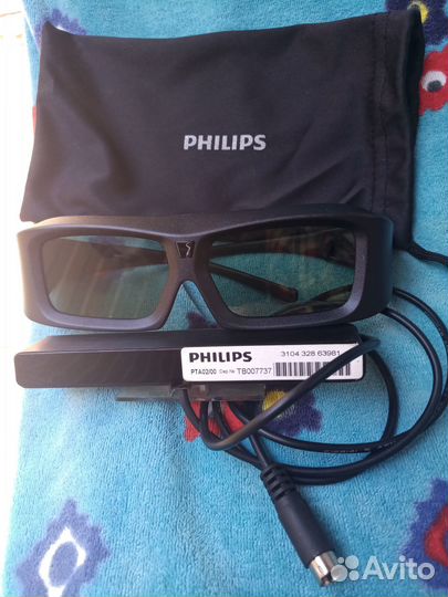 Очки 3D для телевизора philips