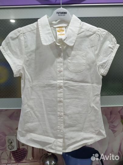 Белые блузки для школы