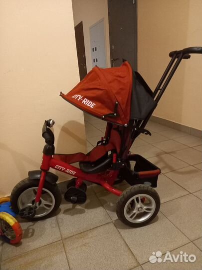 Трехколесный велосипед детский city ride