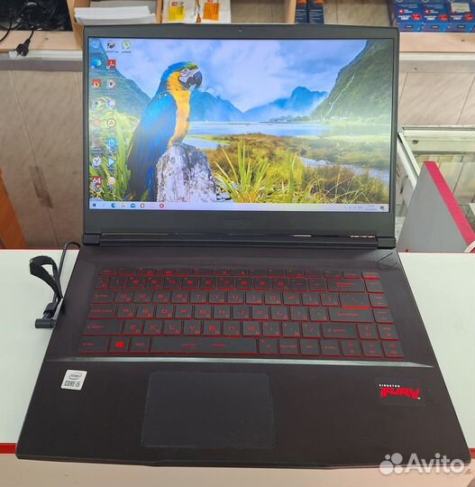 Мощный ноутбук (Core i5-10500H, 8Гб DDR4, 512 SSD