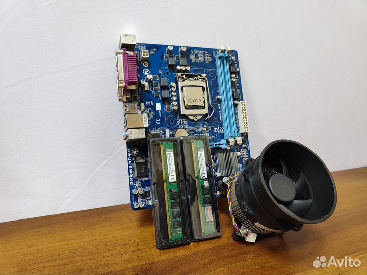 Материнская плата 1155+i5-2320+DDR3-8Gb+Кулер