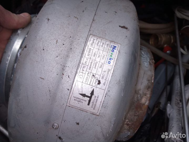 Вентилятор канальный