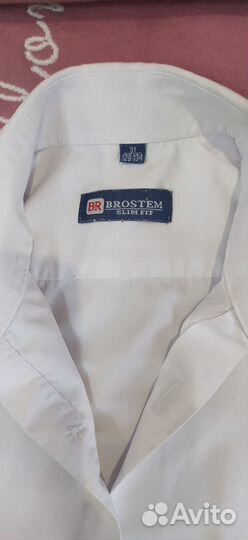 Две рубашки школьные для мальчика 128