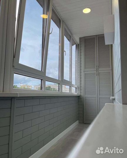 Отделка лоджии